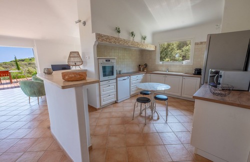 Santa Giulia Villa | VILLA NEAR THE BEACHES HEATED SWIMMING POOL IN PEACE OPEN VIEW