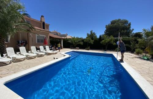 Les Tres Cales Villa | Villa Nerea with air conditioning & private swimming pool only 400m to the beach ideal for families
