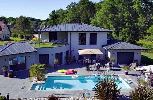 Janville Villa | Villa Normandie Avec Piscine 14 Couchages