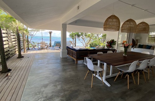 Roches Noires Villa | Villa Ô'Lagon On the beach