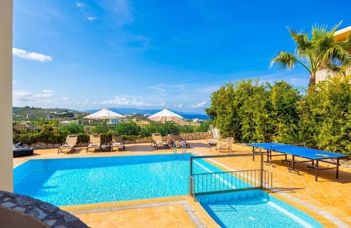 Kato Stalos Villa | Villa Pasiphae 1 - Three Bedroom Villa, Sleeps 7