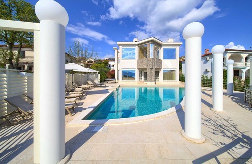 Krk Villa | Villa PIANO with magnificent sea view