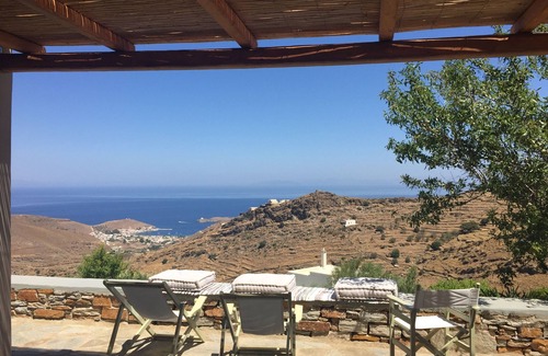 Ioulida Villa | Villa Pietra, amazing views to the Aegean