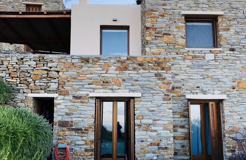 Ioulida Villa | Villa Pietra, amazing views to the Aegean