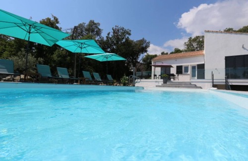 Santa-Maria-Poggio Villa | VILLA PISCINE VUE MER 8 PERSONNES HAUTE CORSE COSTA VERDE