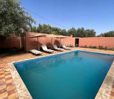 Ait Zat Villa | Villa privative tortues2 piscine chauffée 35min Marrakech
