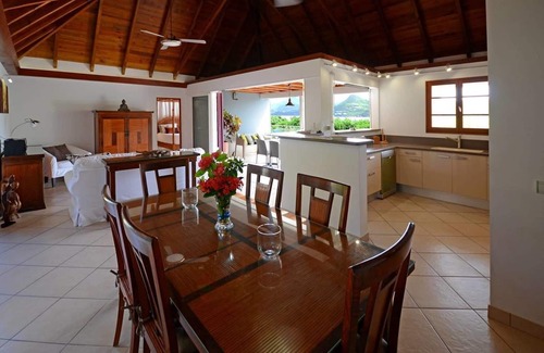 Anse des Cayes Villa | Villa Rosebud, 2BR, 2BA, (Sleeps 2-4), on the beach of Anse Des Cayes