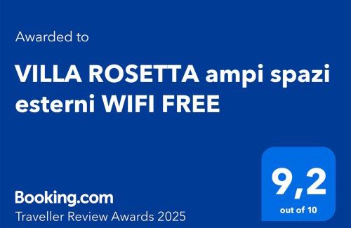 Trabia Villa | VILLA ROSETTA ampi spazi esterni WIFI FREE