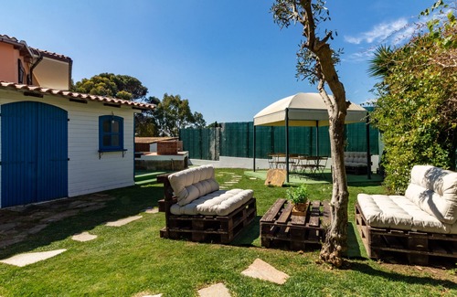 Su Forti Villa | Villa 'Sa Domu Pitticca' with Sea View, Garden, Shared Terrace & Wi-Fi