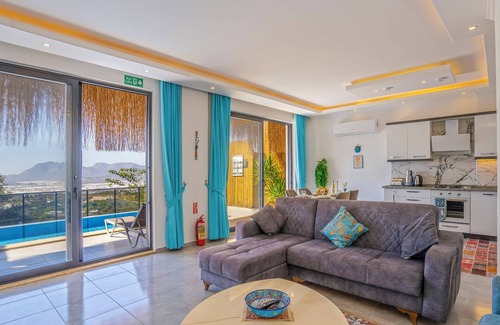 Uzumlu Villa | Villa sahin-2 private villa Kalkan villas ,with stunning views and heated pool!
