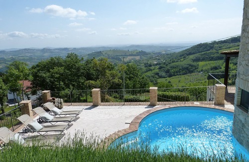 Montebello di Bertona Villa | Villa Santa Maria, With Private Pool And Panoramic Views