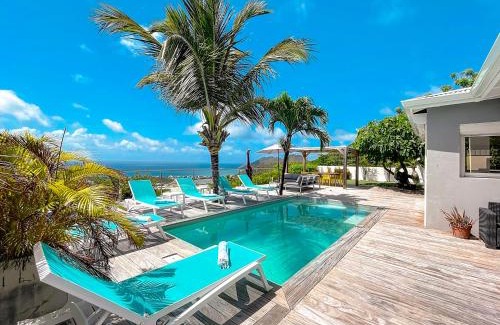 La Savane Villa | Villa SEA VIEW, 5 min from the beach, overlooking the caribbean sea, private pool
