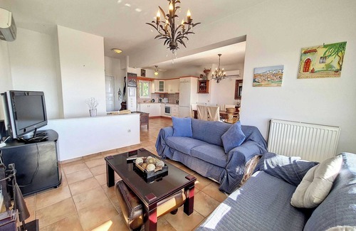 Kilada Villa | Villa 'Seaview with Pool For 6' with Sea View, Wi-Fi and Air Conditioning