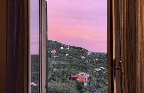 Zoagli Villa | Villa surrounded by greenery with sea view over the Gulf of Portofino