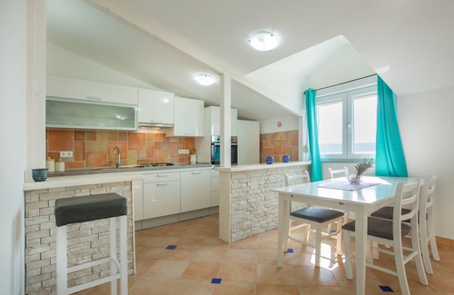 Dugi Rat Villa | Villa Tergo with pool and panoramic view