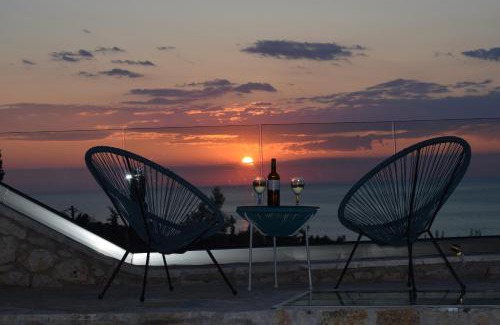 Agios Nikitas Villa | Villa Thetis with private pool where the sunsets fade away