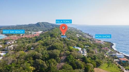 Lighthouse Estates Villa | Villa Topaz Above West Bay with 360 Degree Views! 4 Bedroom Option