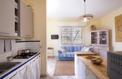 Torre Castiglione Villa | Villa 'Torre Castiglione' with Sea View, Garden, 2 Terraces & Wi-Fi