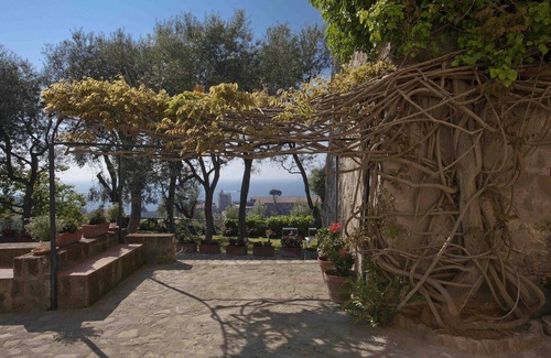 Schiazzano Villa | Villa Torre del Sole with pool, jacuzzi and sea view.