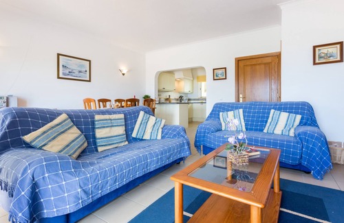 Meia Praia Villa | Villa/Townhouse overlooking Meia Praia beach in Lagos on a resort with two pools