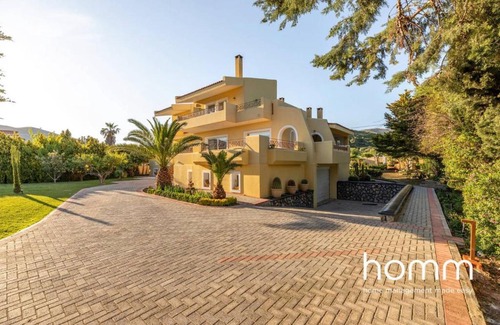 Saronikos Villa | Villa Valma homm with 5 bedrooms and private pool