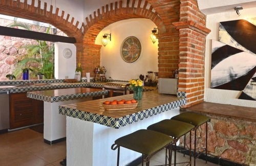 Fluvial Vallarta Villa | Villa Verde On The Beach of Conchas Chinas in Mexico