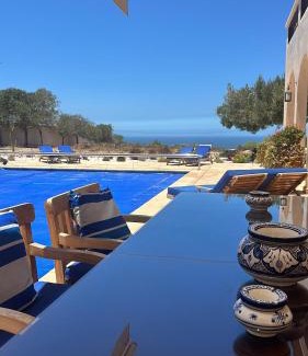 Moulay Bouzarqtoune Villa | Villa vue mer et campagne