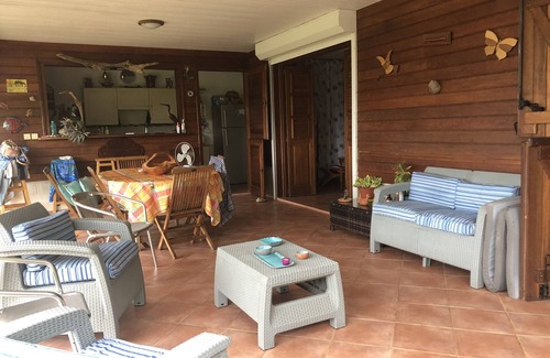 Le Robert Villa | Villa with panoramic view on the islets of Robert and natural swimming pool