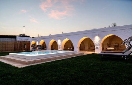 Manduria Villa | Villa with panoramic sea view terrace and private beach in Punta Prosciutto