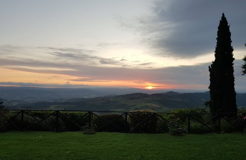San Terenziano House | Villa with Pool and Territorial Views; Small Village