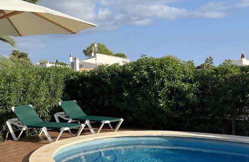 Binibequer Vell Villa | Villa with pool and sea view