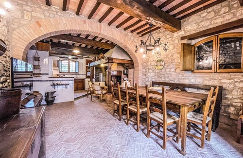 Fratta Villa | Villa with private pool, soccer end volley field, children games near Todi