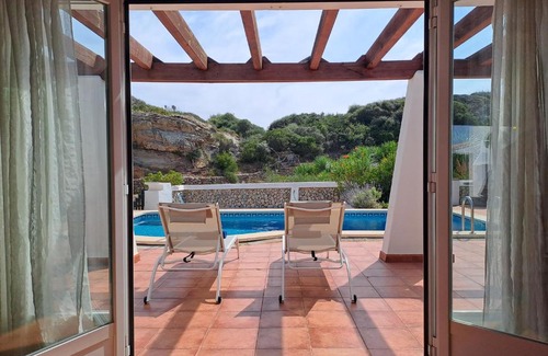 Fornells Villa | Villa Xalina - Piscina/bbq/jardín