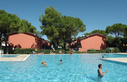 Bibione Ski Chalet | VILLAGGIO AZZURRO 346 WITH POOL AND GARDEN
