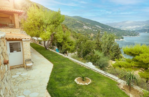 Marathias Apartment | Villas Cavo Marathia - apartment panoramic sea views, pool in dream location