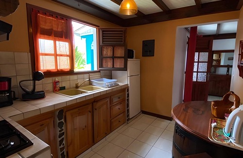 Riviere-Salee Villa | VILLAS PAMEYAQUE/LA YAQUE with swimming pool and superb view of the Caribbean Sea