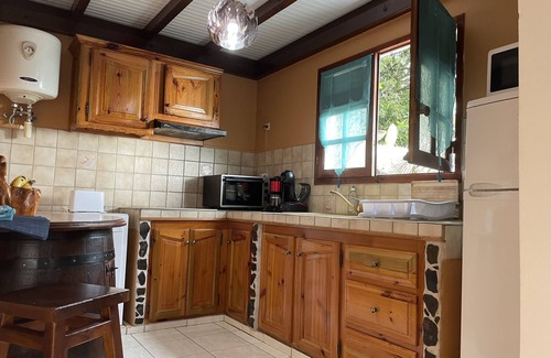 Riviere-Salee Villa | VILLAS PAMEYAQUE/LA YAQUE with swimming pool and superb view of the Caribbean Sea