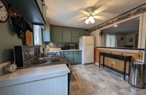 Swanton Cottage | Vintage 1960s Cardinal Cottage, w/hot tub, fire pit, and 5 mins from the Lake
