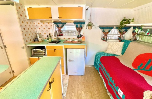 Dover House | Vintage Glamper Oasis in Downtown Dover, walk to downtown and Henry Law Park
