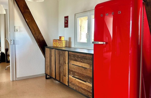 Mulhouse Apartment | Vintage Loft 155 m² 4 bedrooms Parking, Netflix, Ultra-fast fiber Wifi