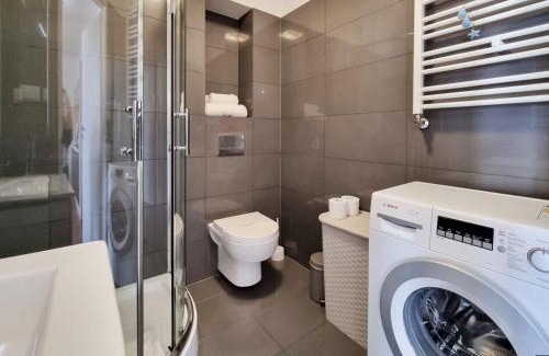 Swinoujscie Apartment | visit baltic - Kwartał Róży Wiatrów Apartament Lawendowy z sypialnią i balkonem