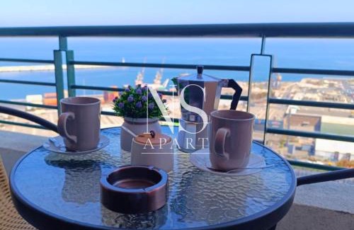 Historical District Apartment | Vista al Mar- Parking y piscina - Moderno Departamento 2 Hab Central Frente al Mall