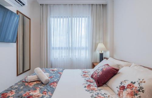 Meireles Apartment | Vista Alta - 150 metros BEIRA MAR - Garagem - Recepção 24horas - Smart TV - Cozinha Completa - Ar Condicionado Sala e Quarto - Internet 100Mb Upload e 50Mb Download