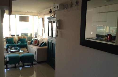 Concon Apartment | Vista insuperable y excelente equipamiento.