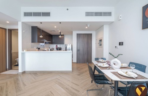 Za'abeel 1 Apartment | Vogue Near Metro Park & Dubai Frame