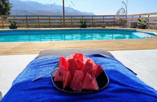 Apokoronas House | Vrisses Cretan Retreat -Pool -Mountain View