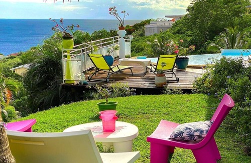 Case-Pilote House | VUE Caraibes 4 Chambres Case Pilote Piscine vue mer