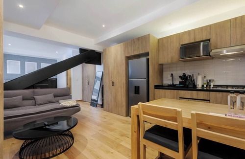 Cuauhtemoc Apartment | w* | Radiant Loft w/Amazing Deco in CDMX