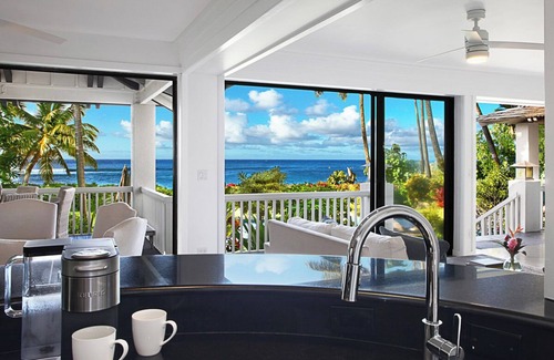 Poipu House | Waiohai Beach House: Poipu Beachfront Estate