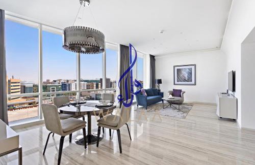 Al Olaya District Apartment | Walaa Homes-Luxury 1Bedroom at DAMAC Esclusiva Tower Riyadh Saudia-708